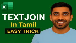TEXTJOIN Function in Excel in Tamil Textjoin Function In Excel In Tamil