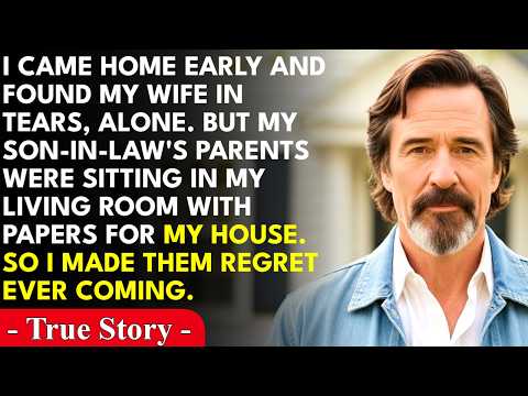 I Came Home Three Days Early To My Wife In Tears, But My Daughter's In-Laws Were Smilin...True Story