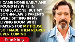 I Came Home Three Days Early To My Wife In Tears, But My Daughter's In-Laws Were Smilin...True Story