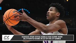 College Basketball Odds Kansas Star Ochai Agbaji Final Four Prop Bet