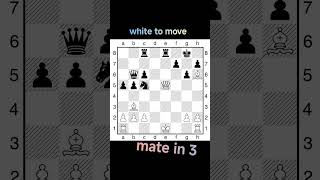 Chess Puzzle White To Move Mate In 3 Chess Puzzle