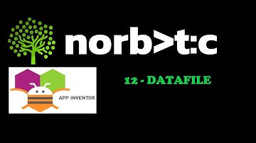 MIT AppInventor 2 - Almacenamiento 3: Data File