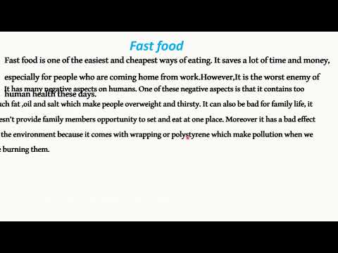 Video: 6 Principper For Fastfood Tilberedning