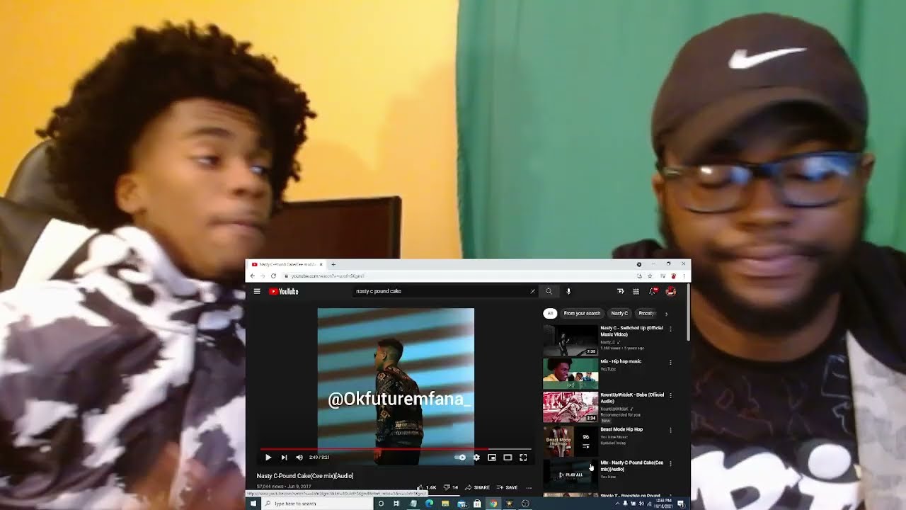 Nasty C - Pound Cake [Cee mix] - REACTION