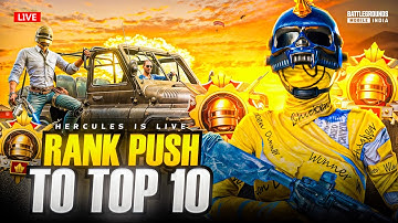 FULL AGRESSIVE GAME PLAY IN CONQUEROR LOBBY | HERCULES BGMI LIVE #bgmilive #pubglive #jonathangaming