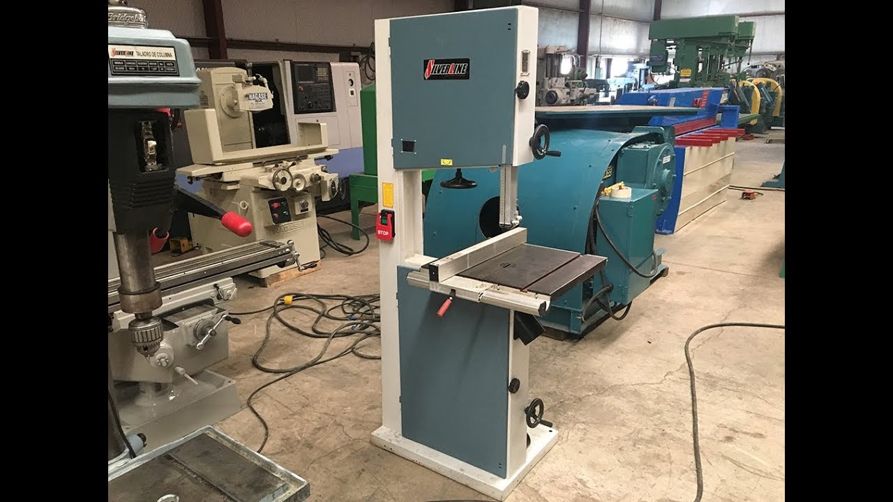 VENDIDA Sierra cinta vertical Silverline // Industrias Frimar // Maquinaria Industrial