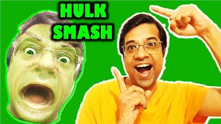 How to make hulk smash / how to change face to hulk viral video / hulk face wala video kaise banaye? screenshot 5