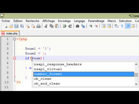 PHP  - 18  - La triple égalité