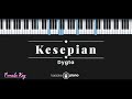 Download Lagu Kesepian - Dygta (KARAOKE PIANO - FEMALE KEY)
