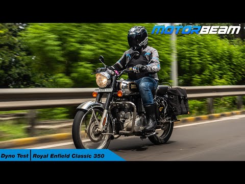 Royal Enfield Classic 350 Dyno Test - A Torque Monster? | MotorBeam