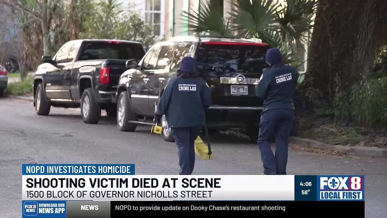 Man found shot Tuesday on Governor Nicholls Street dies, NOPD says ...
