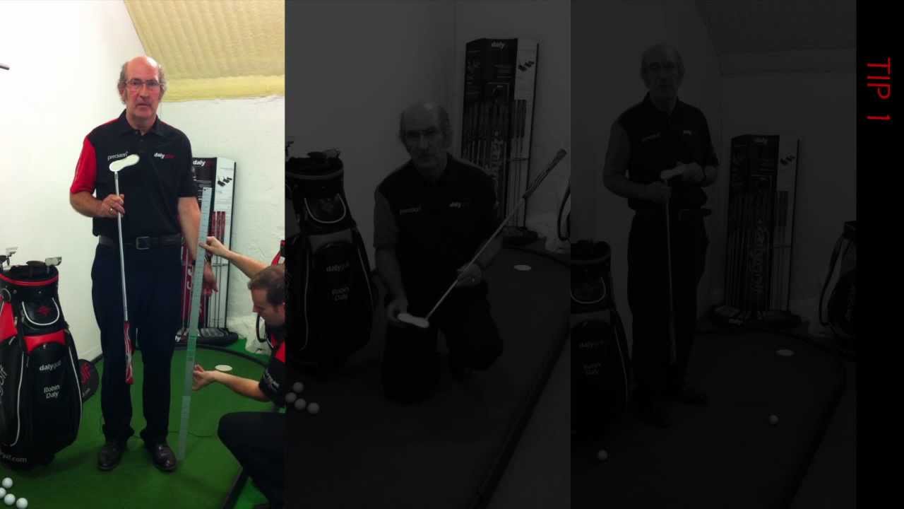 How to Putt Shaft Length, Club Head, Ball Position Fred Daly Golf