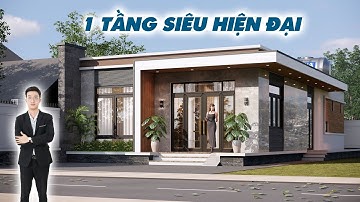 800tr QUÁ RẺ lại ĐẸP với mẫu nhà 1 tầng hiện đại mái bằng do Maxhome thiết kế thi công tại TP HCM
