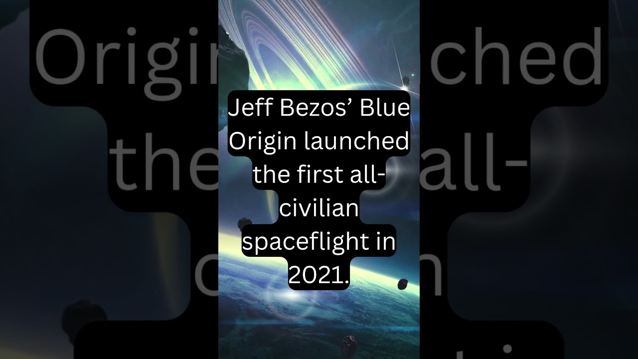 Jeff Bezo's Blue Origin  