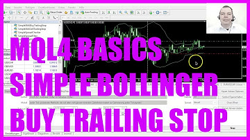 MQL4 TUTORIAL BASICS - 83 SIMPLE BOLLINGER BANDS BUY TRAILING STOP
