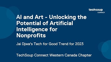 AI and Art: Unlocking the Potential of Artificial Intelligence for Nonprofits  with Jai Djwa