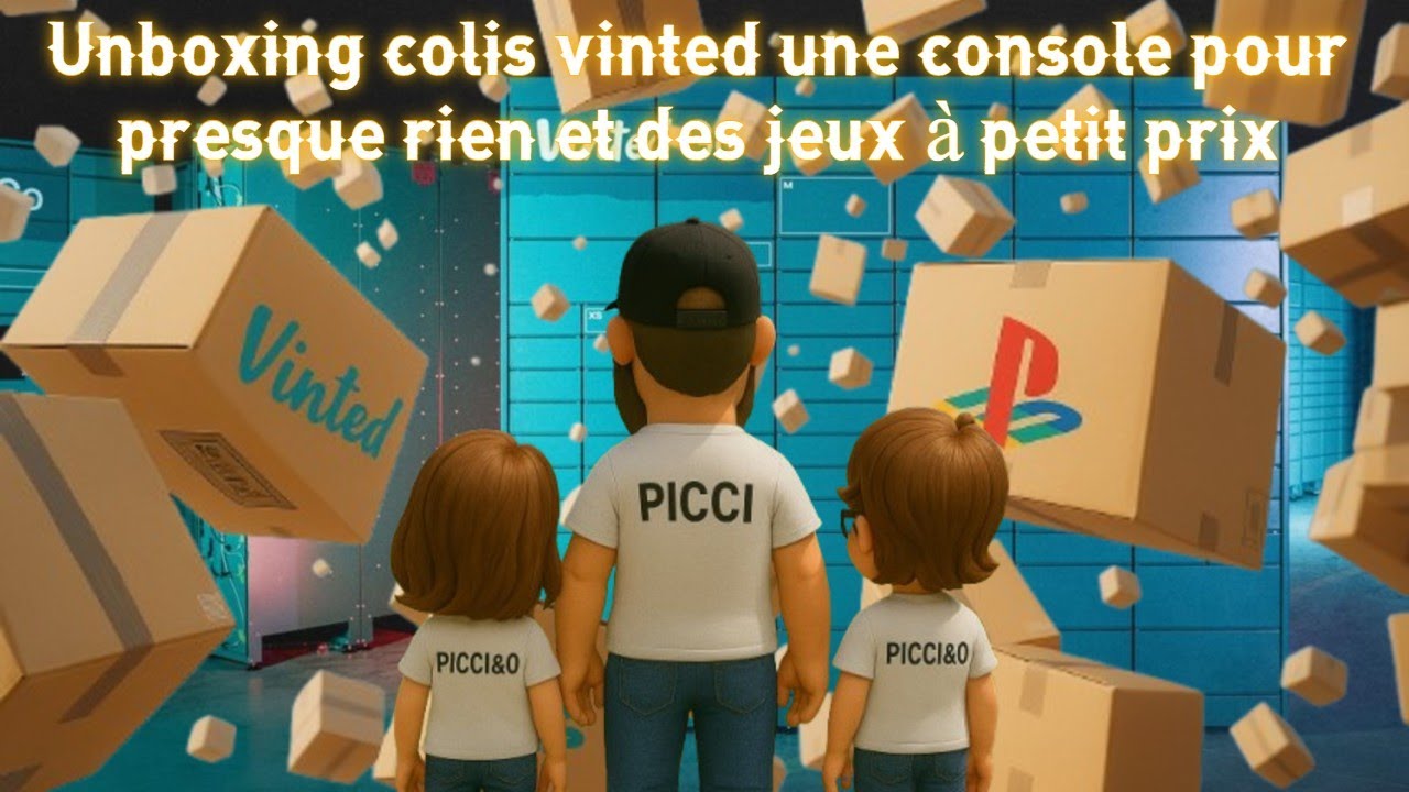 On trouve une PS one est des jeux PS1 a petit prix sur vinted