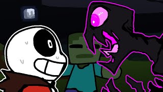Hardtale Sans Plays Minecraft Animation