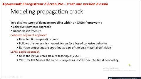 EPISODE 19: Initiation of Extended Finite Elements Method Analysis XFEM ,crack growth in Abaqus