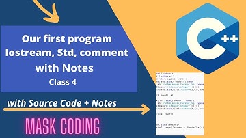 Header Files, Iostream, std, comments in C++, cs201 | Urdu, Hindi | C++ Tutorials for Beginners #4