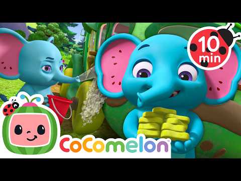 Time To Wash The Fantasy Bus | ✨JJ's Animal Adventure✨Cartoons for Kids✨Fantasy Playground
