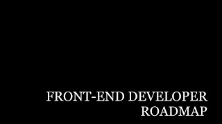 Front - End Developer Roadmap Code With Jp