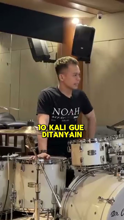 NOAH HIATUS BEGINI KATA DRUMMER RIO ALIEF