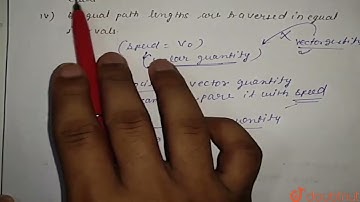 In a two dimensional motion,instantaneous speed v_(0) is a positive constant.Then which of the f...