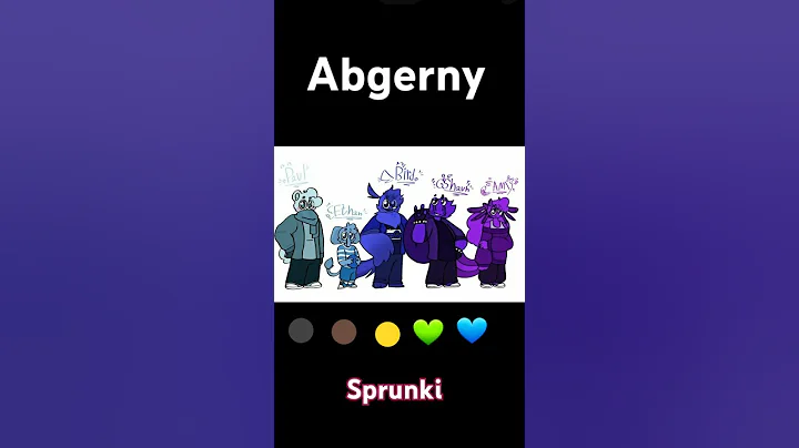 I have new characters just like sprunki #sprunki #abgerny #incredibox
