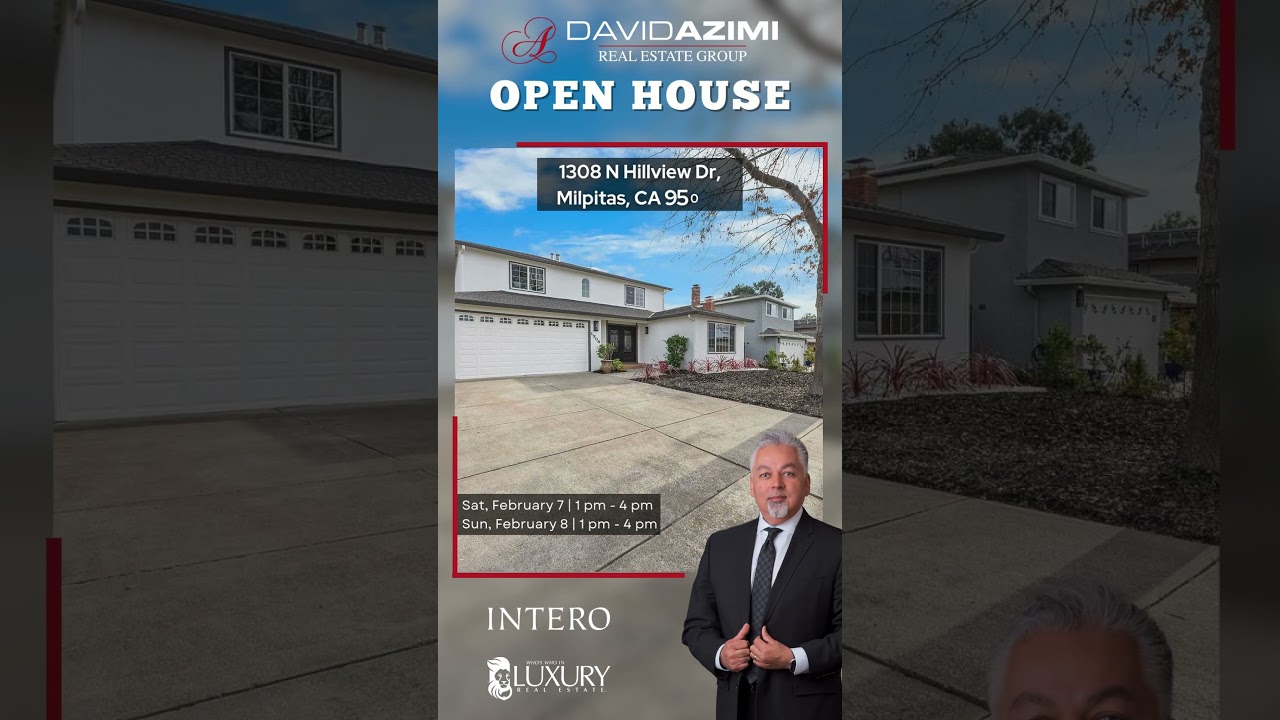 1308 N Hillview Dr, Milpitas, CA 95035   - OPEN HOUSE!