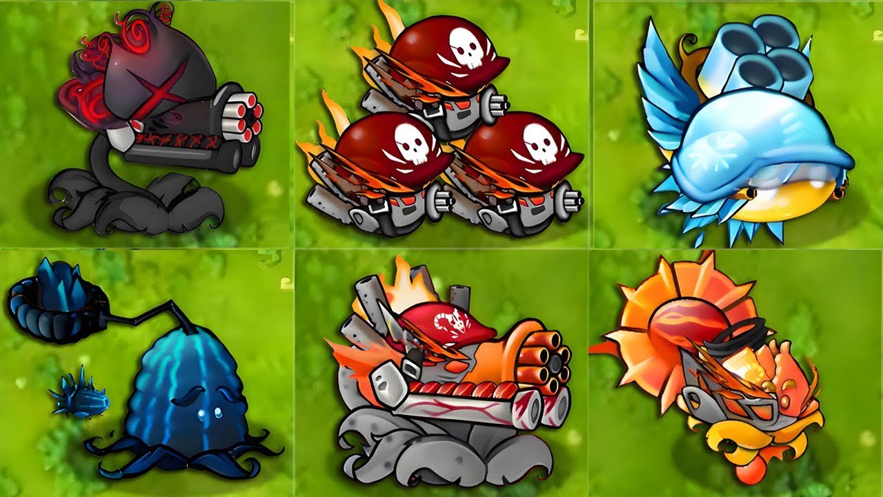 PVZ Fusion 2.5 Challenge - Team PUFF vs SUPER PEA Plants Fusion VS All ...