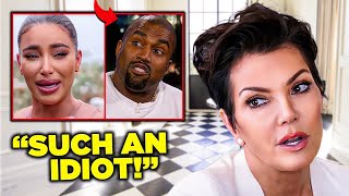 Kris Jenner Is Outraged After Kanye West Exposes Kim's Staggering Debt