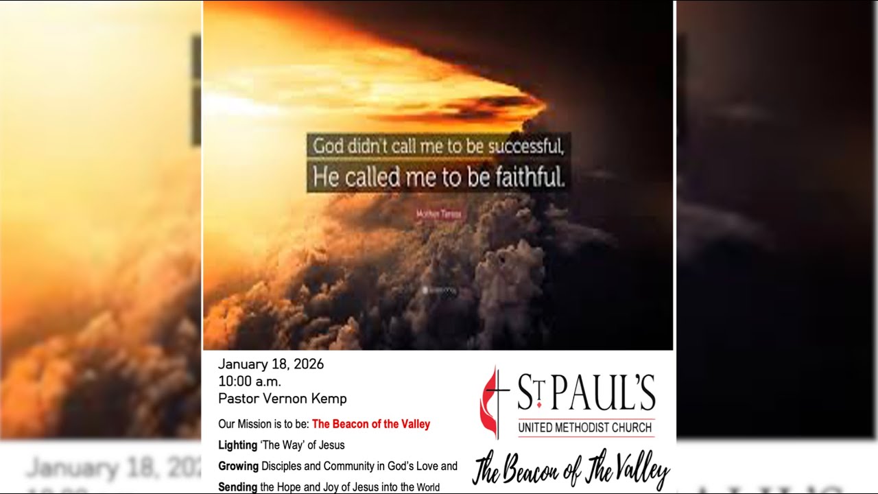 Called Together: Growing in Grace, Faith, and Faithful Relationships" January 18, 2025