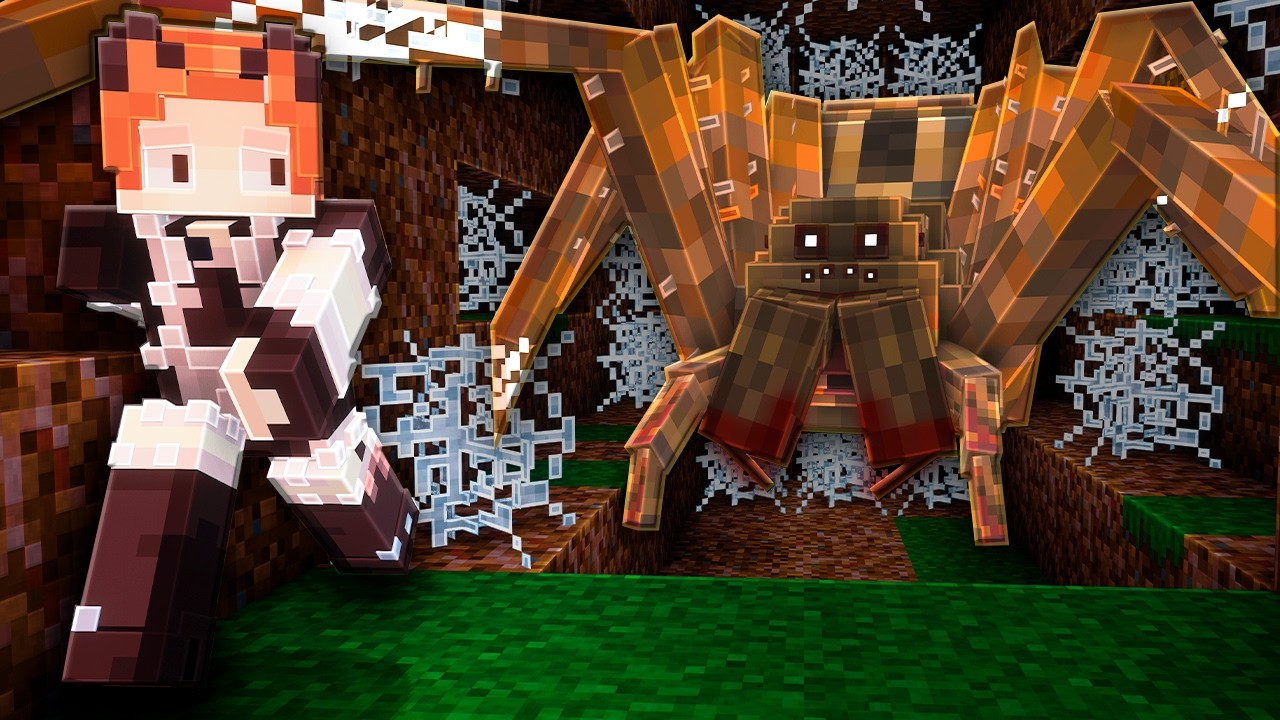ARAÑAS GIGANTES EN MINECRAFT 🕷️ | ARPHEX Guia y Review - YouTube
