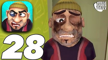 SCARY ROBBER HOME CLASH Gameplay Walkthrough Part 28 - Blow Me Away (iOS, Android)