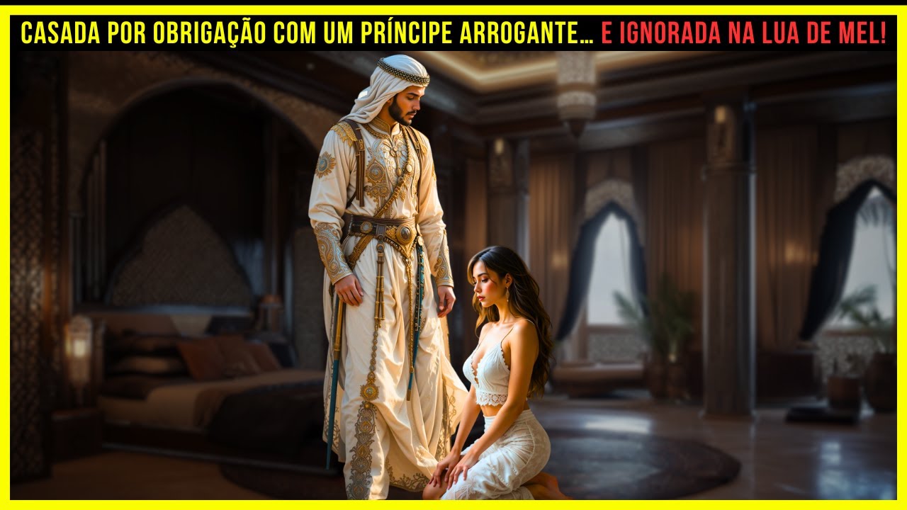 CASADA POR OBRIGAÇÃO COM UM PRÍNCIPE ÁRABE… E IGNORADA NA LUA DE MEL!