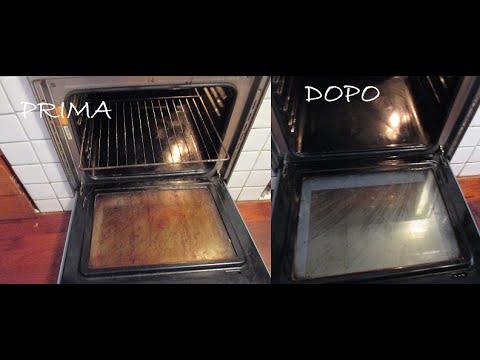 Esperimento forno pulito in pochi secondi con bicarbonato e aceto Pulire forno con bicarbonato