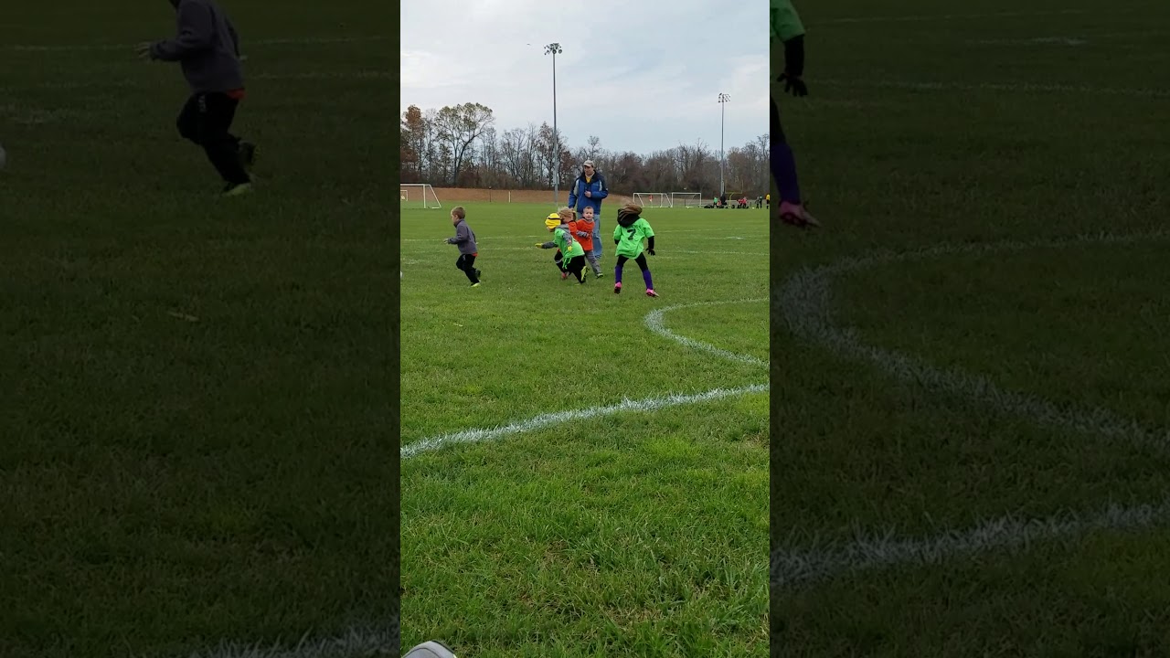 Ash soccer 4 yr old fall 2017 YouTube