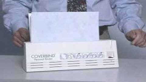 How easy to bind document in office