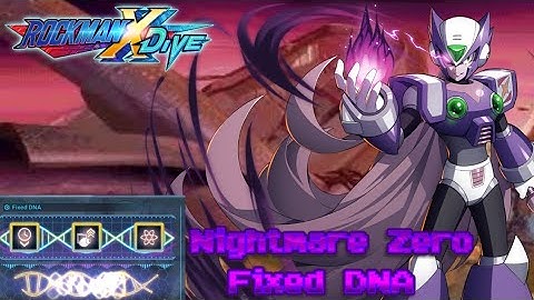 Megaman X Dive - Zero Nightmare Fixed DNA Skill