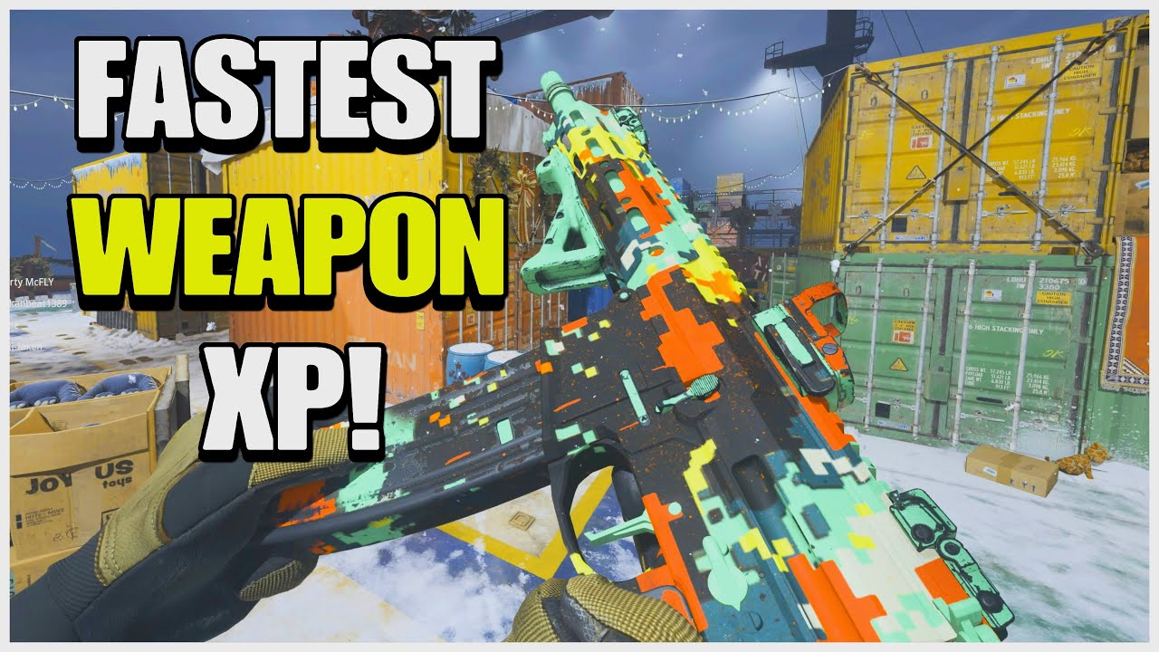 *NEW* FASTEST WEAPON XP IN MW2! MAX IN GUN IN 2 GAMES!(MW2 Weapon XP