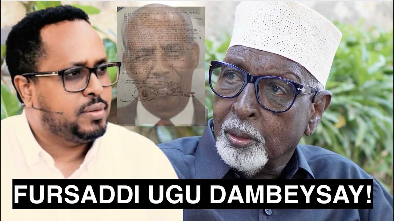 Avv. Xasan Dhimbil Warsame - Wuxuu kamid ahaa odoyaashi loo xiray Baaqi Maanfesto