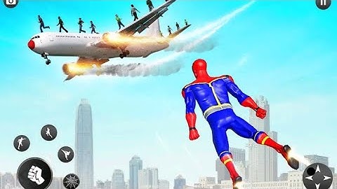 Spider rope hero Fighting game - Spider man games : Android iOS gameplay