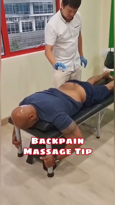 ☢️BACKPAIN MASSAGE TIP ☎️Hotline:  6012-7261200