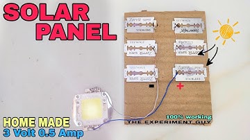 How To Make Solar Panel At Home Using Blades | Solar Cell At Home