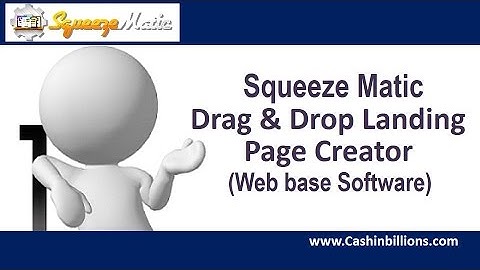 SqueezeMatic Pro Demo Review | Sales Page Creator | How to create sales page easily