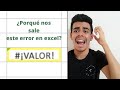 Eliminando el error VALOR Y REF de tu vida