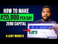 4 new websites that will pay you daily in 2024 make money online at home from nigeria