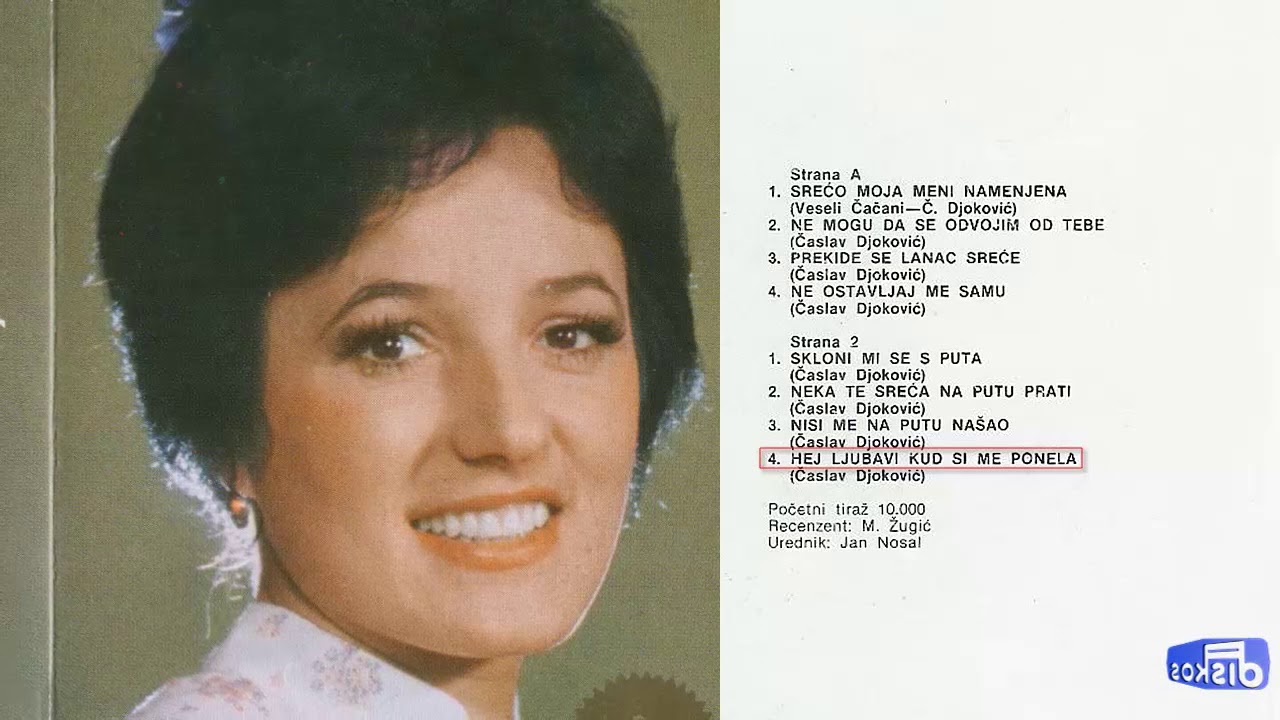 Vera Matovic - Hej ljubavi kud si me ponela - (Audio 1978)