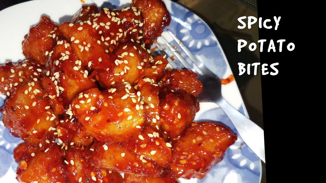 Chilli potato/ Potato starter recipe/aloo manchurian by we can cook YouTube